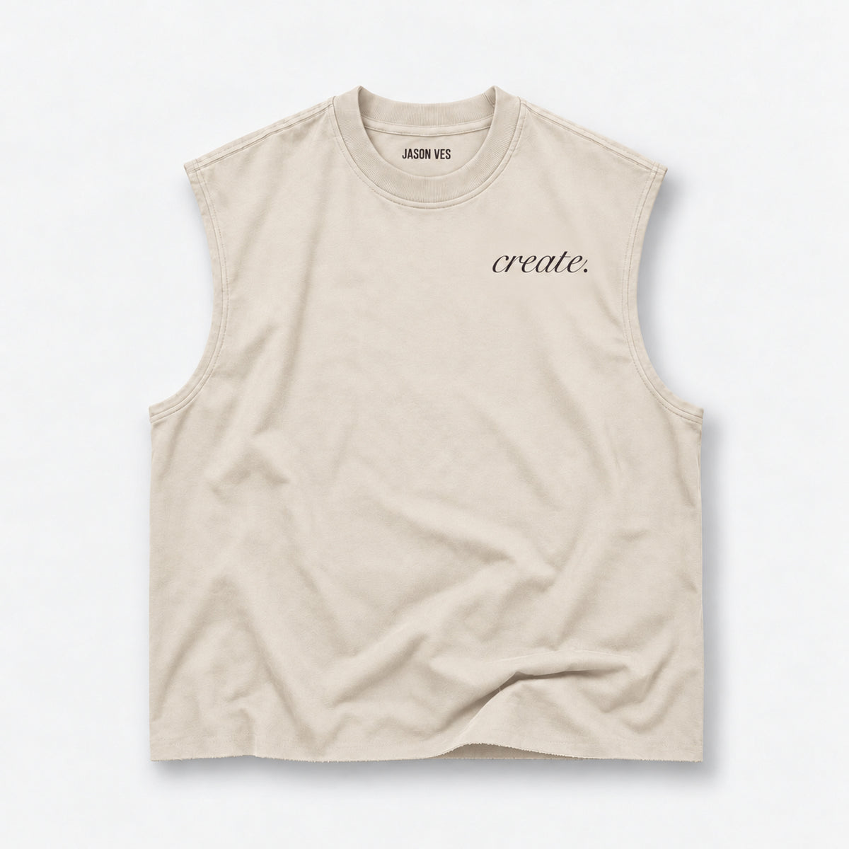 The 'Create' Boxy Tank – Desert Sand